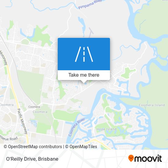 O'Reilly Drive map