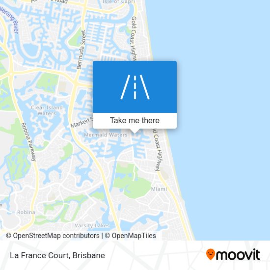 La France Court map