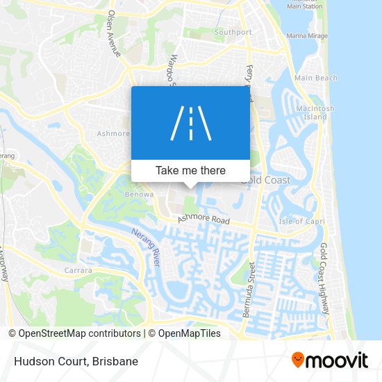 Hudson Court map