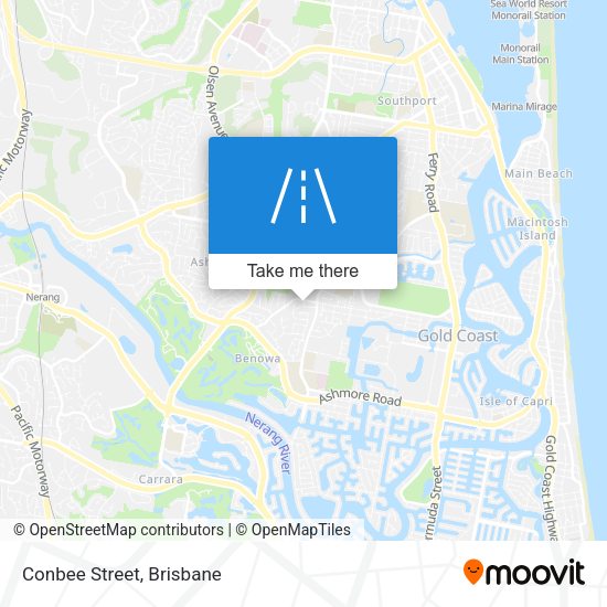 Conbee Street map
