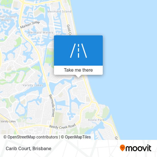 Carib Court map