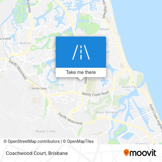 Coachwood Court map