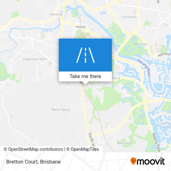 Bretton Court map