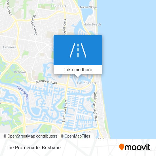 The Promenade map
