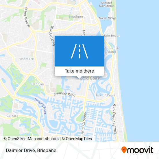 Daimler Drive map