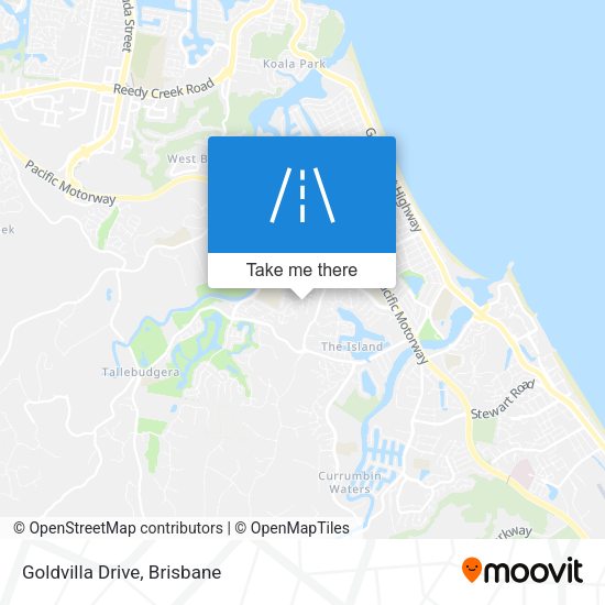 Goldvilla Drive map
