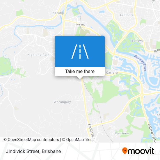 Jindivick Street map