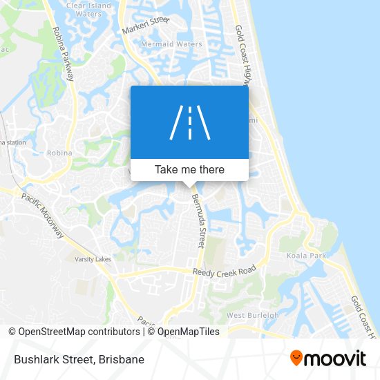 Bushlark Street map