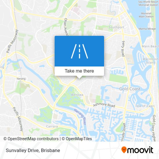 Sunvalley Drive map