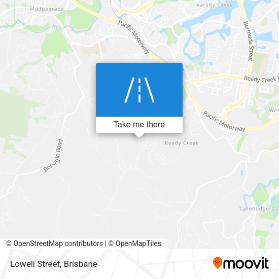 Lowell Street map