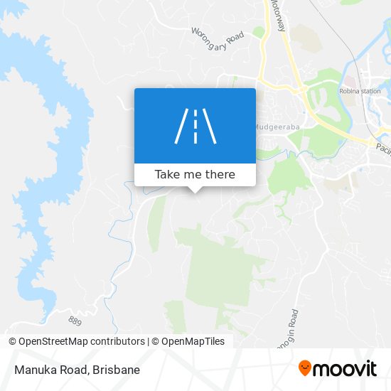 Manuka Road map