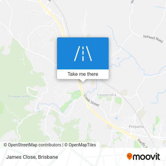 James Close map