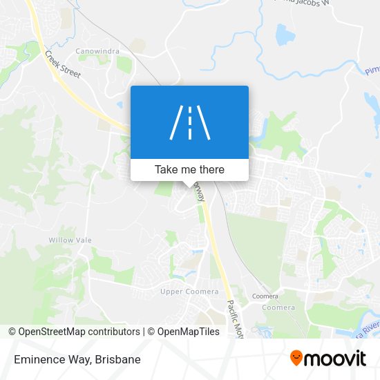 Eminence Way map