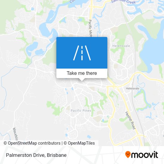 Palmerston Drive map