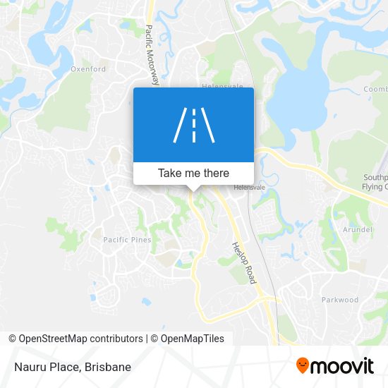 Nauru Place map