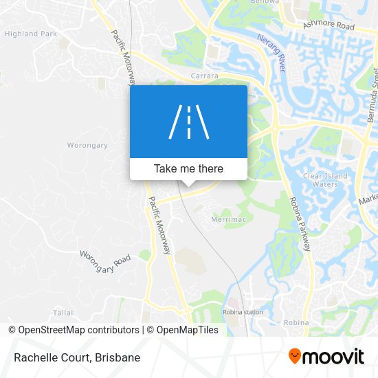 Rachelle Court map
