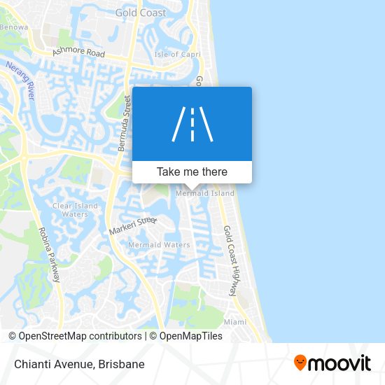 Chianti Avenue map