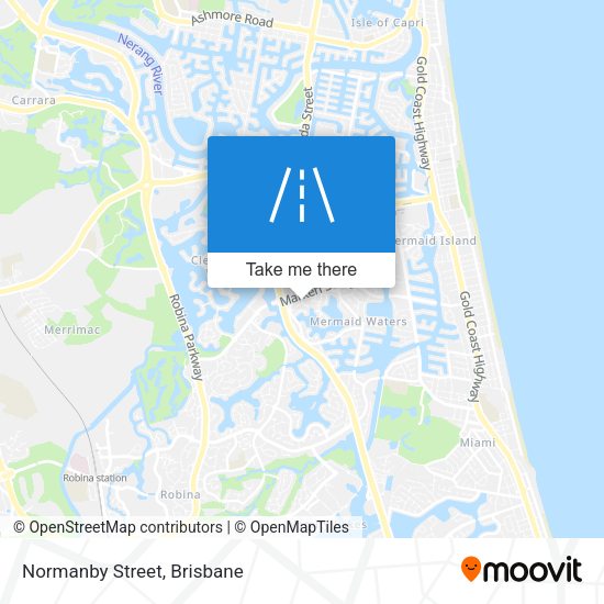 Normanby Street map