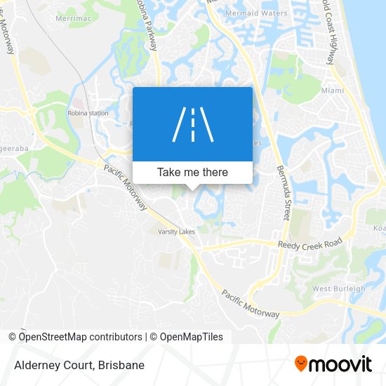 Alderney Court map