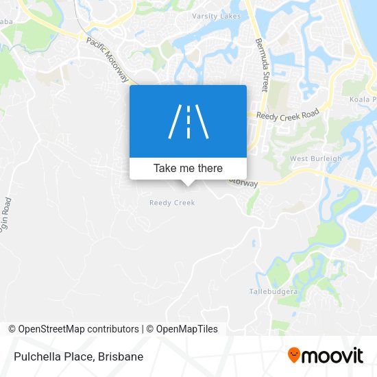Pulchella Place map