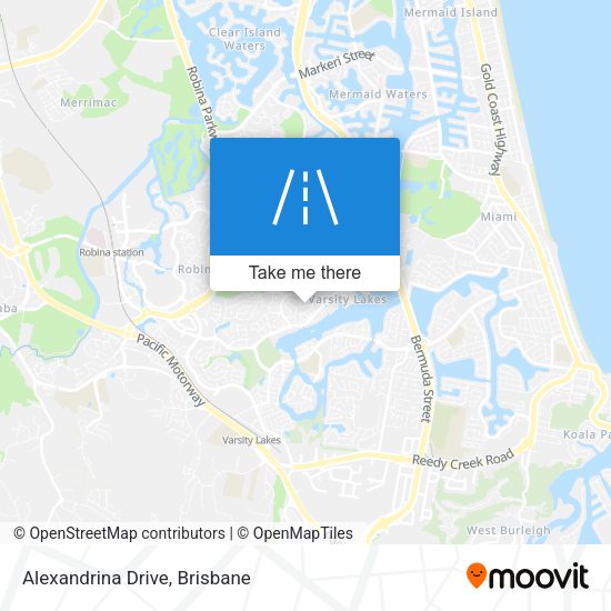 Alexandrina Drive map