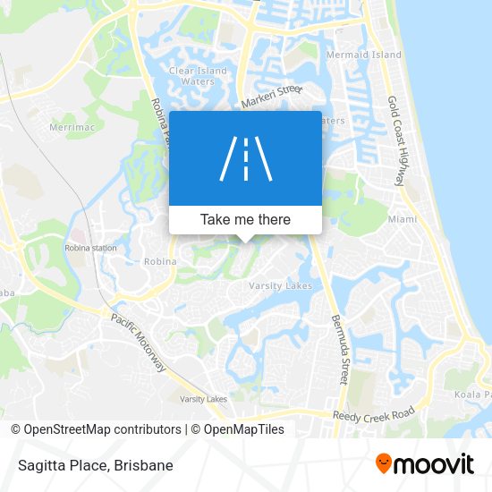 Sagitta Place map