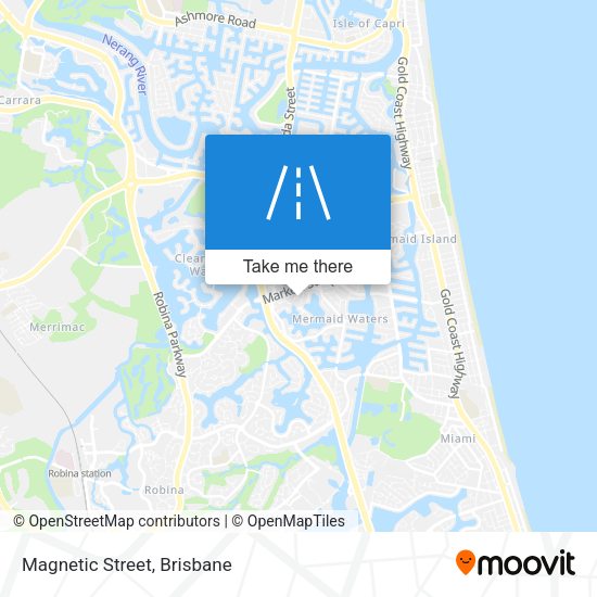 Magnetic Street map