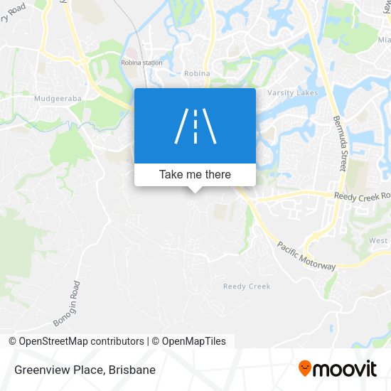 Greenview Place map