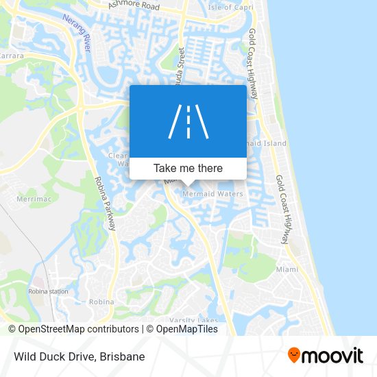 Wild Duck Drive map