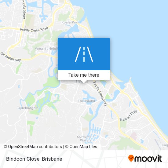 Bindoon Close map