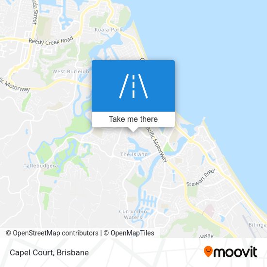 Capel Court map