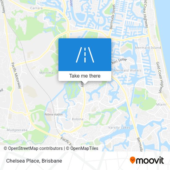 Chelsea Place map