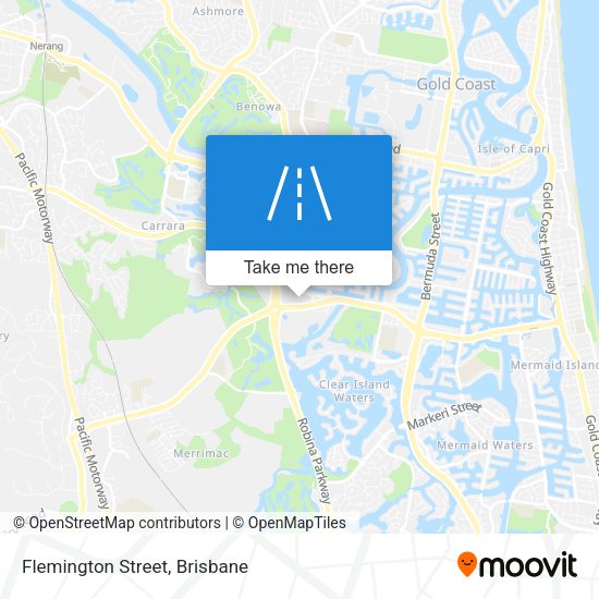 Flemington Street map