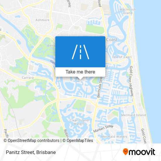 Panitz Street map