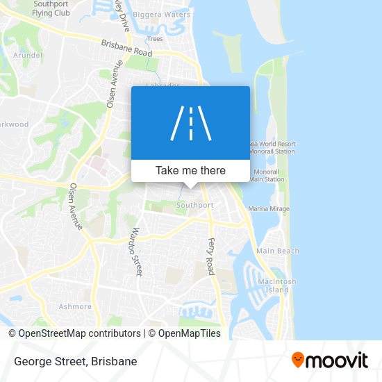 George Street map
