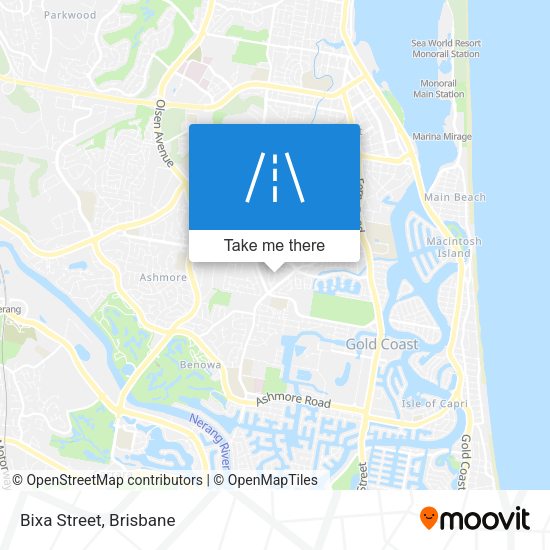 Bixa Street map