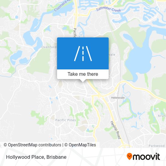 Hollywood Place map