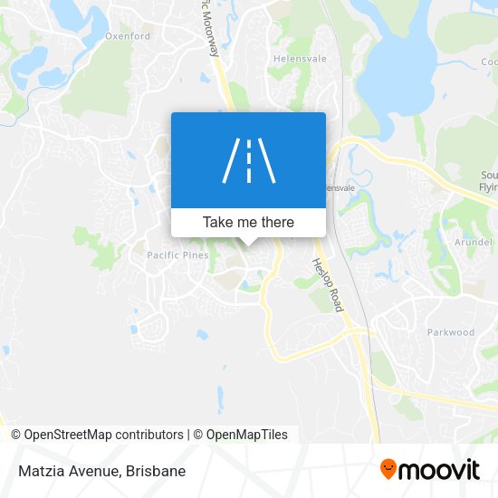 Matzia Avenue map