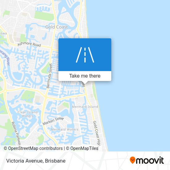 Victoria Avenue map