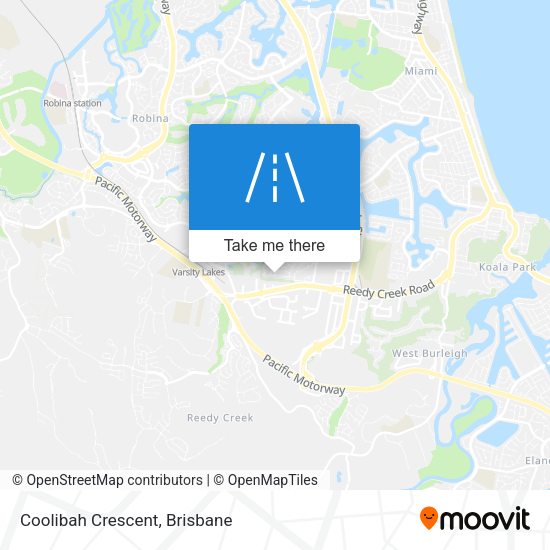 Coolibah Crescent map