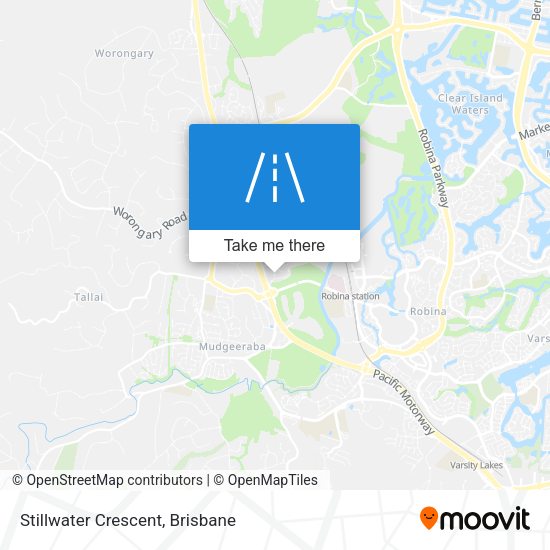 Stillwater Crescent map