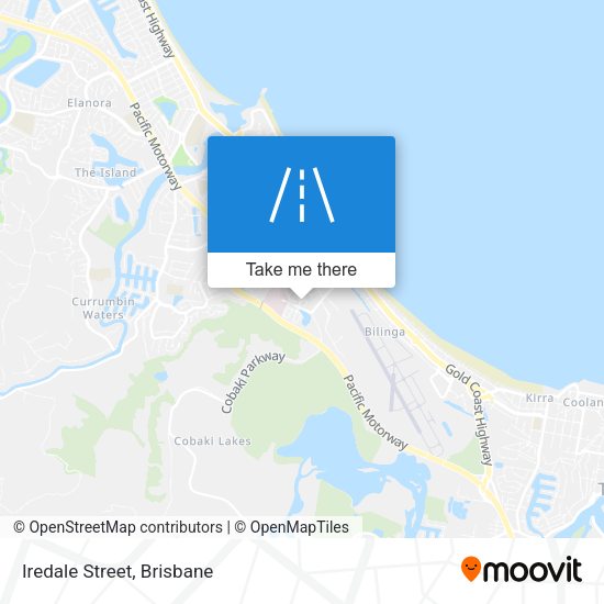 Iredale Street map