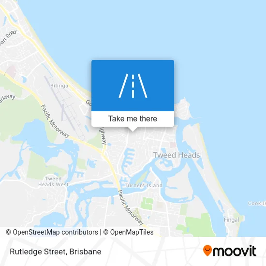 Mapa Rutledge Street