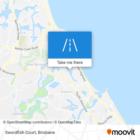 Swordfish Court map