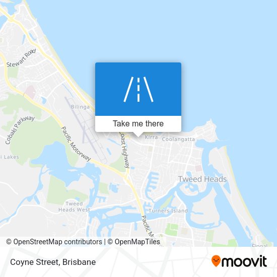 Coyne Street map
