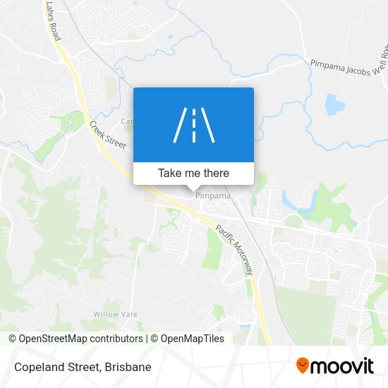 Copeland Street map