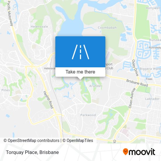 Torquay Place map