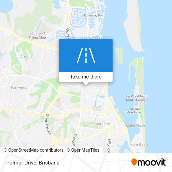 Palmer Drive map