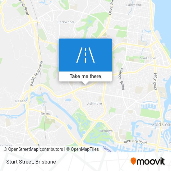 Sturt Street map