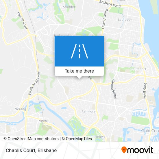 Chablis Court map